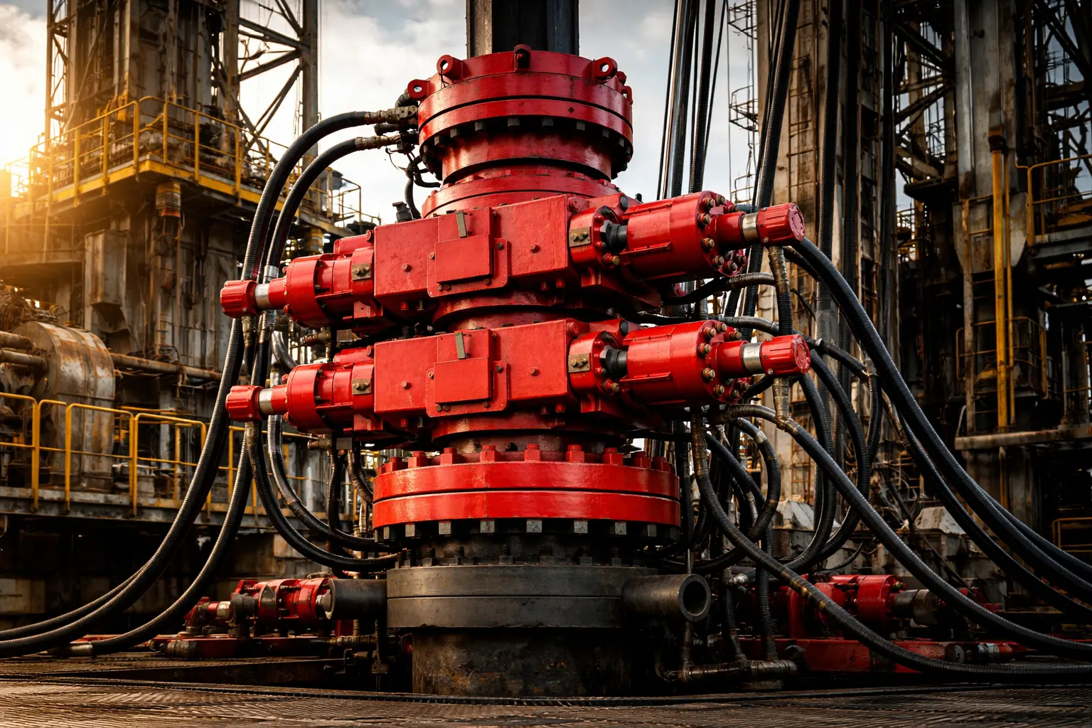 B.O.P. (Blowout Preventer)